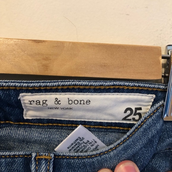 Rag and bone cate mid-rise jeans - Picture 4 of 9